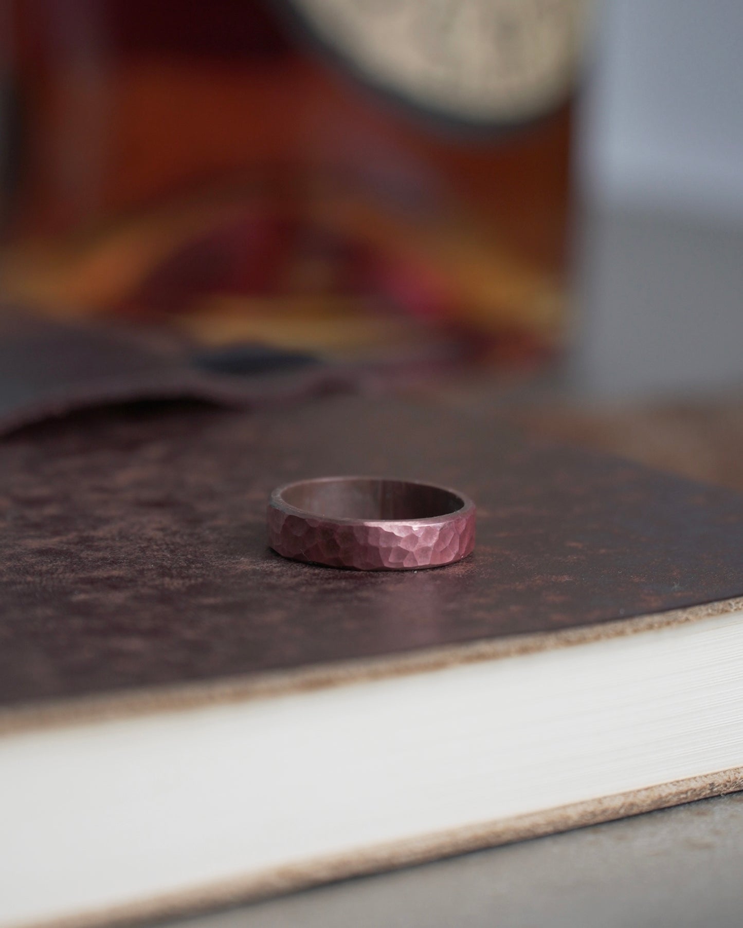 Hand Forged Brass Ring